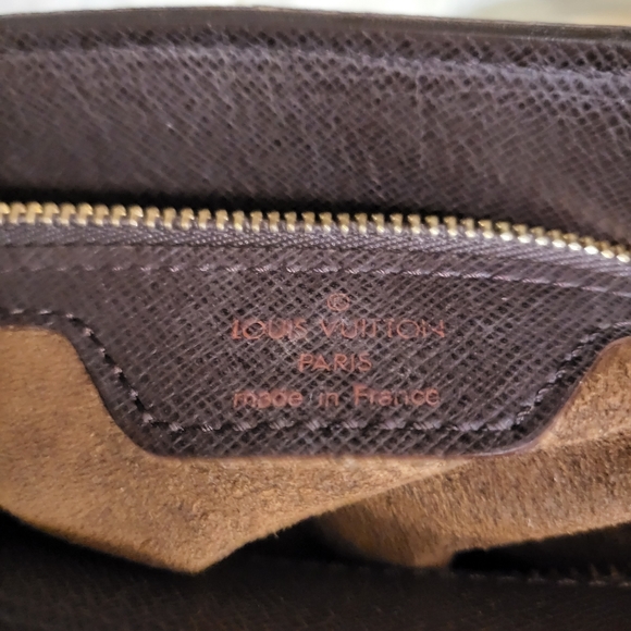 (SOLD)Vintage Authentic Louis Vuitton Damier ebene Venice Sac Plat PM - Picture 8 of 12